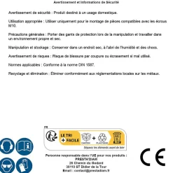 200 Ecrous Borgnes M5 mm - DIN 1587 - Laiton --D-Work Online