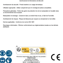 100 Ecrous Borgnes M12 mm - DIN 1587 - Polyamide --D-Work Discount