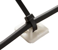 25 embases adhésives 25 x 25 mm transparent^Diall