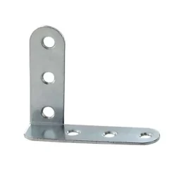 2 Equerres contre coudée L. 80 x H. 16 x EP. 65 mm-Diall Sale