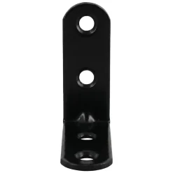 4 Equerres de chaise Acier Noir l.14 x H.40 x P.40 mm^Diall Online