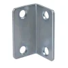 4 Equerres spéciale Acier zingué 45 x 25 mm-Diall Hot