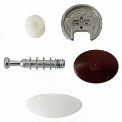 2 ferrures d'assemblage + Goujon ø25 x H. 12 mm-Diall Sale