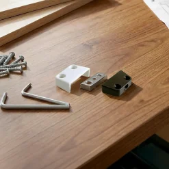 4 Ferrures d'assemblage Marron H. 48 x L. 20 x EP. 16 mm^Diall