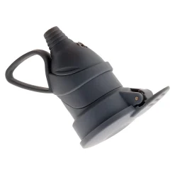 10 fiches femelles clapet 16A 2P+T gris-Zenitech Clearance