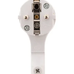 5 fiches mâles 2P+T 16A extraplates-Zenitech Outlet