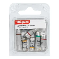 6 fusibles céramique avec voyant^Legrand