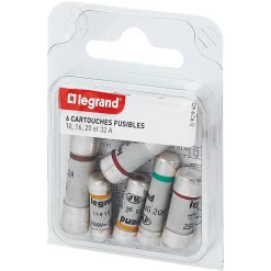 6 fusibles céramique avec voyant^Legrand