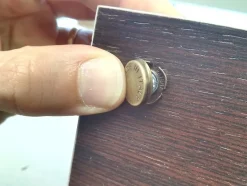 1 Kit composés de 50 cache-vis nickel brillant^Hardwarexchange Discount