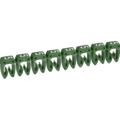 038215 - Boite De 1200 Repères Cab 3 Pour Fils 0,5mm² à 1,5mm² - Marquage Chiffre 5 Vert-Legrand Online