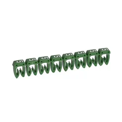 038215 - Boite De 1200 Repères Cab 3 Pour Fils 0,5mm² à 1,5mm² - Marquage Chiffre 5 Vert-Legrand Online
