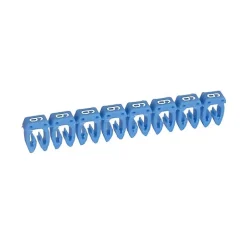038216 - Boite De 1200 Repères Cab 3 Pour Fils 0,5mm² à 1,5mm² - Marquage Chiffre 6 Bleu^Legrand