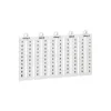039520 - Plaque De Repères Pour Bloc De Jonction Viking 3 - Pas 6mm - Chiffres 1 à 100-Legrand
