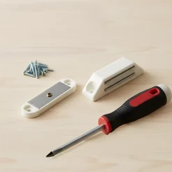 8 loqueteaux Blanc 4 kg entraxe 49mm^Diall Outlet