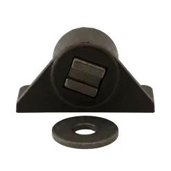 2 loqueteaux ronds Marron 6 kg Entraxe 25-Diall