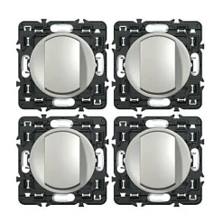 4 mécanismes va et vient Céliane titane-Legrand Clearance