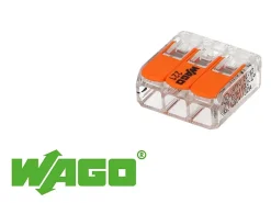 30 mini connecteur 3 entrées pour fil souple ou rigide-Wago Best