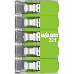 25 mini connecteur 5 entrées pour fil souple ou rigide