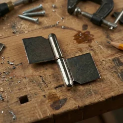 2 paumelles de grille à souder Diall 80 mm-QCL Sale