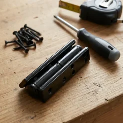 2 paumelles universelles 50 Epoxy Noir-Diall Clearance