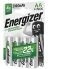 4 Piles AA LR6 rechargeables accu Power Plus^Energizer New