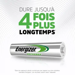 4 Piles AAA LR3 rechargeables accu Power Plus^Energizer Hot