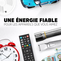 6 Piles alcalines AA LR6 Max^Energizer Clearance