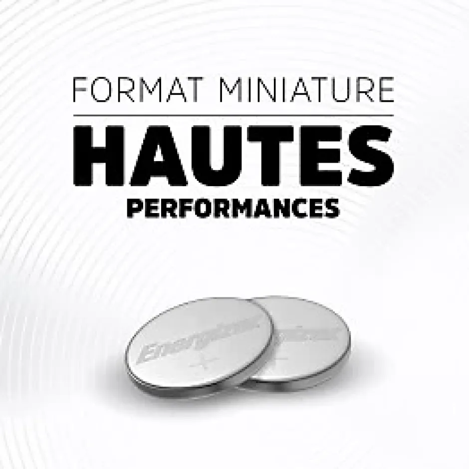 4 Piles bouton alcaline LR44 1.5V^Energizer Discount