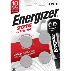 4 Piles bouton au lithium 2016 3V^Energizer Clearance