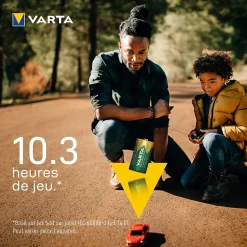 2 Piles rechargeables Ni-MH C (HR14)^Varta Discount