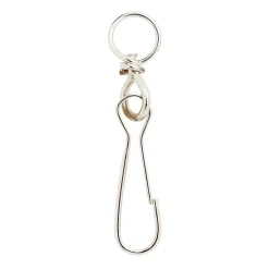 2 porte-mousquetons simple 6 cm-Diall