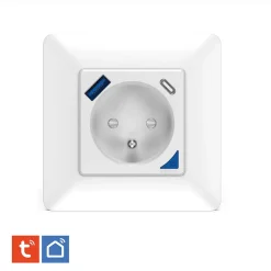 2 Prises encastrées 3000W & Ports USB-A + USB-C Wifi + Suivi de consommation-Kyf Online