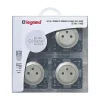 4 prises 2 pôles+terre à vis Céliane titane^Legrand Outlet