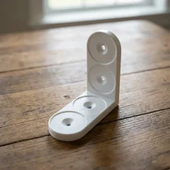 4 équerres d'assemblage Plastique L.20 x H.50 x P.50mm-Diall Discount