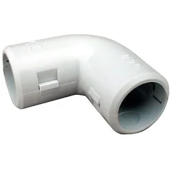 2 équerres de raccordement gris ø25 mm-Diall Discount