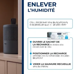 6 recharges de 500g universelles pour absorbeur d'humidité-Starwax Sale