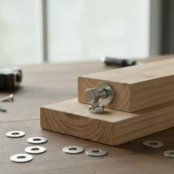 10 rondelles plates moyennes acier zingué Ø4 mm^Diall New