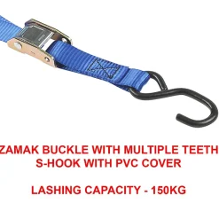 2 sangles à boucles autobloquantes 2 m x 25 mm^Master Lock Hot