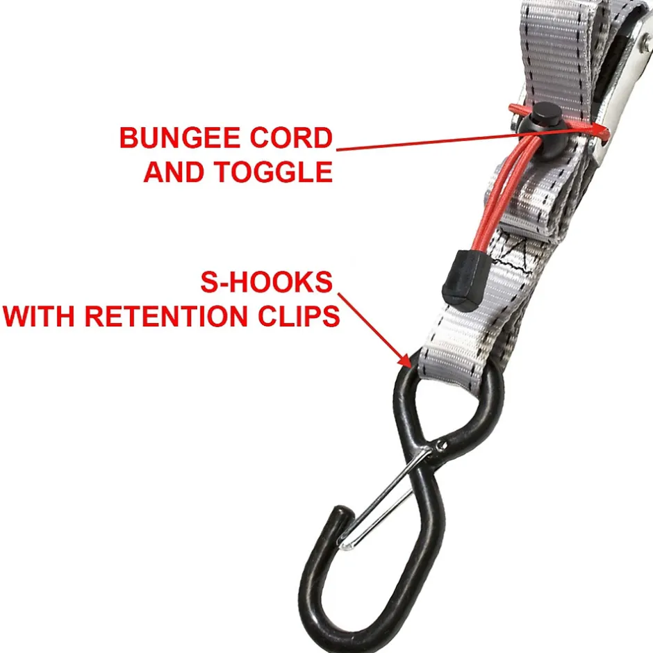 2 sangles à boucles autobloquantes 1,80 m-Master Lock Best