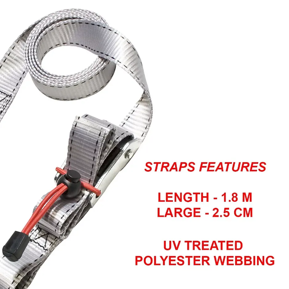 2 sangles à boucles autobloquantes 1,80 m-Master Lock Best