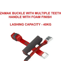 2 sangles de déménagement 2,50 + 5,50 m-Master Lock Best