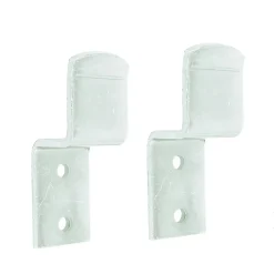 2 supports de barre de garage acier zingué jaune^Afbat Hot