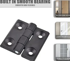 4 trous de charnières pliantes plates, charnières externes en acier inoxydable, charnières de porte robustes-Deko Clearance