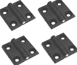 4 trous de charnières pliantes plates, charnières externes en acier inoxydable, charnières de porte robustes-Deko Clearance