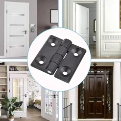 4 trous de charnières pliantes plates, charnières externes en acier inoxydable, charnières de porte robustes-Deko Clearance