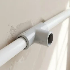 2 tés de raccordement gris ø20 mm^Diall New