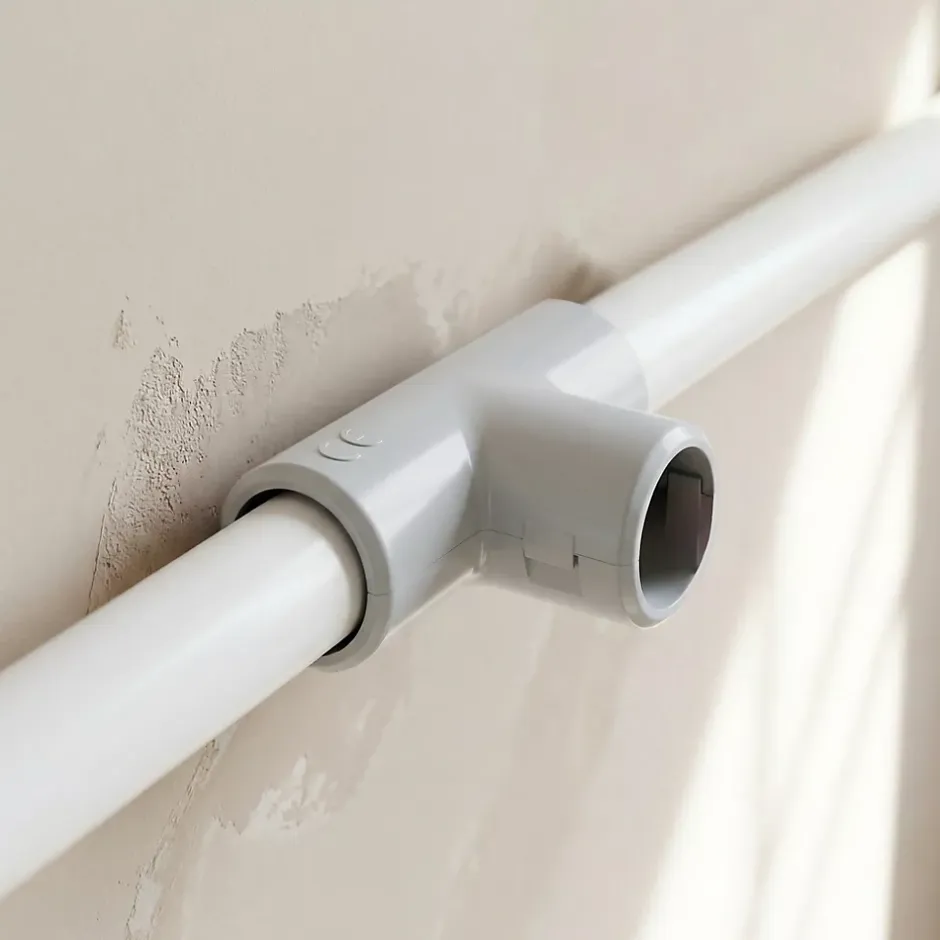 2 tés de raccordement gris ø20 mm^Diall New