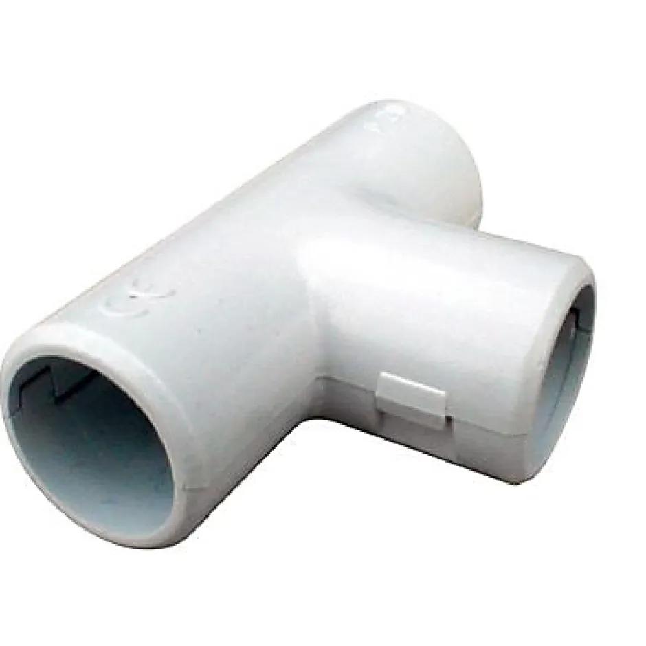 2 tés de raccordement gris ø16 mm^Diall Online