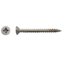 200 Vis Bois Tête Fraisée Pozidriv 5 x 45 mm - Inox A2 -^D-Work Online