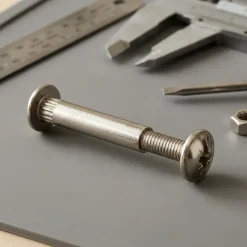 20 vis de liaison acier nickelé Ø5 mm x L.35 mm-Diall Best